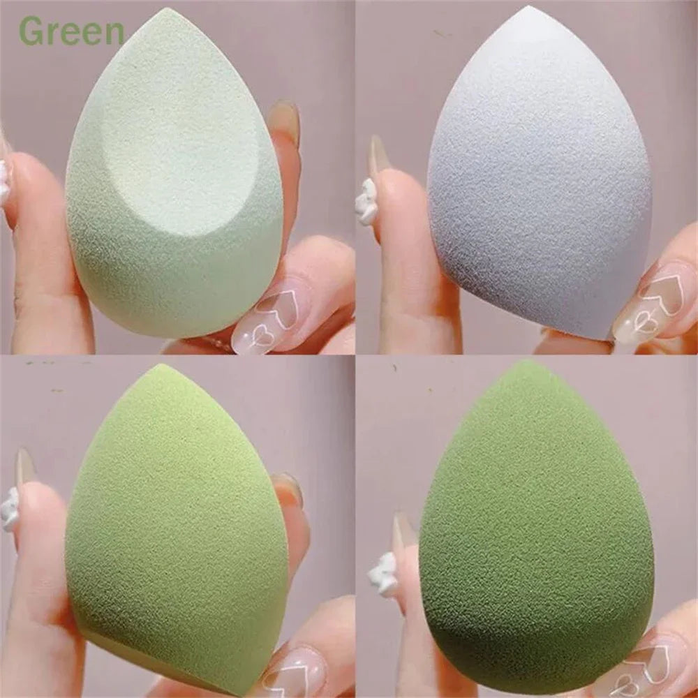 Nova Glam Essentials 8-Piece Latex Makeup Sponge Set – Purple Beauty Egg Blenders & Mini Puffs