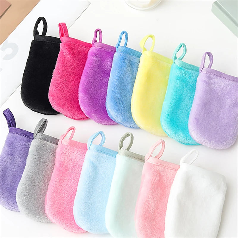 Nova Glam Essentials Dual-Use Reusable Face Towel – Ultra-Soft Flannel Makeup Remover & Baby Cleansing Cloth