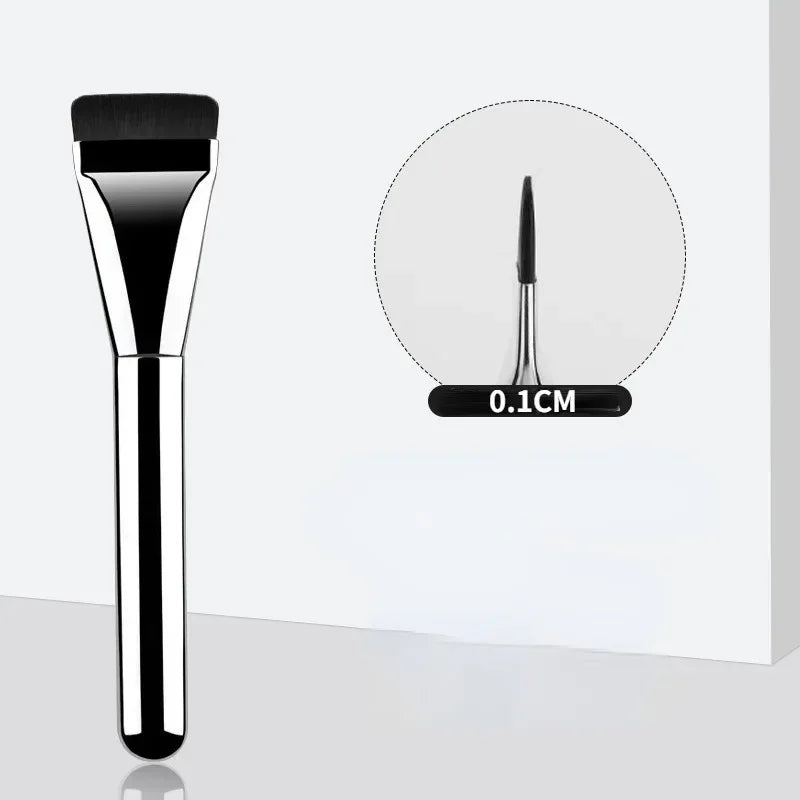 Nova Glam Essentials Ultra Thin Contour Brush – Precise Foundation & Cream Blending Tool