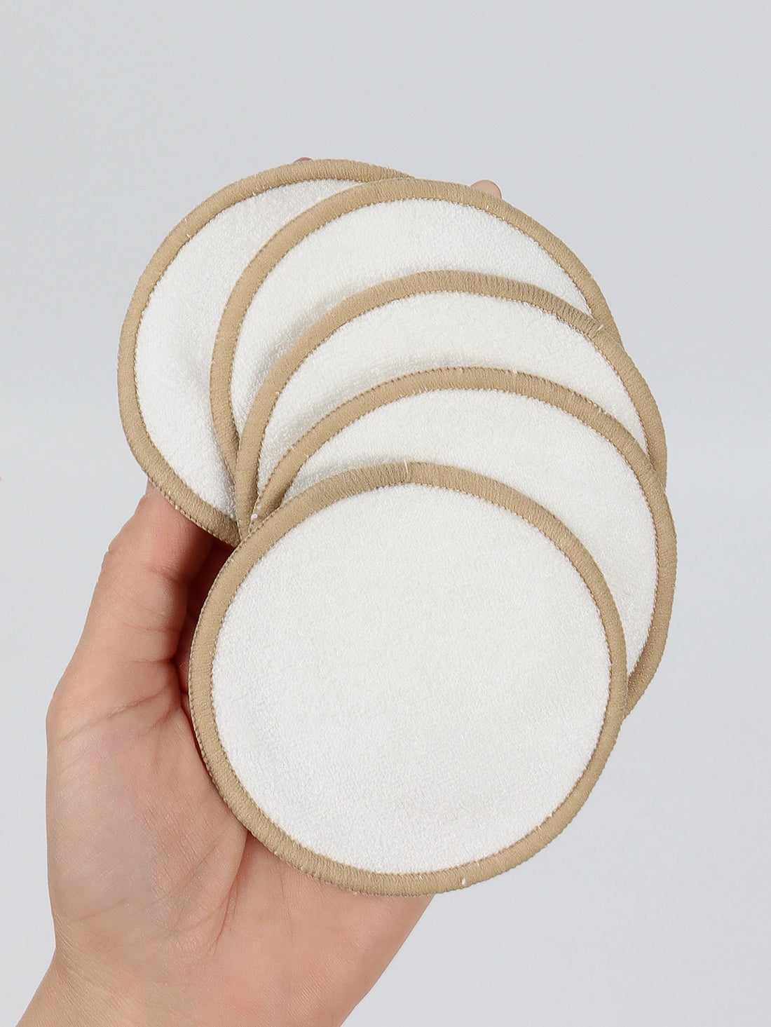 Nova Glam Essentials Reusable Makeup Remover Pads – Eco-Friendly Washable Cleansing Puffs