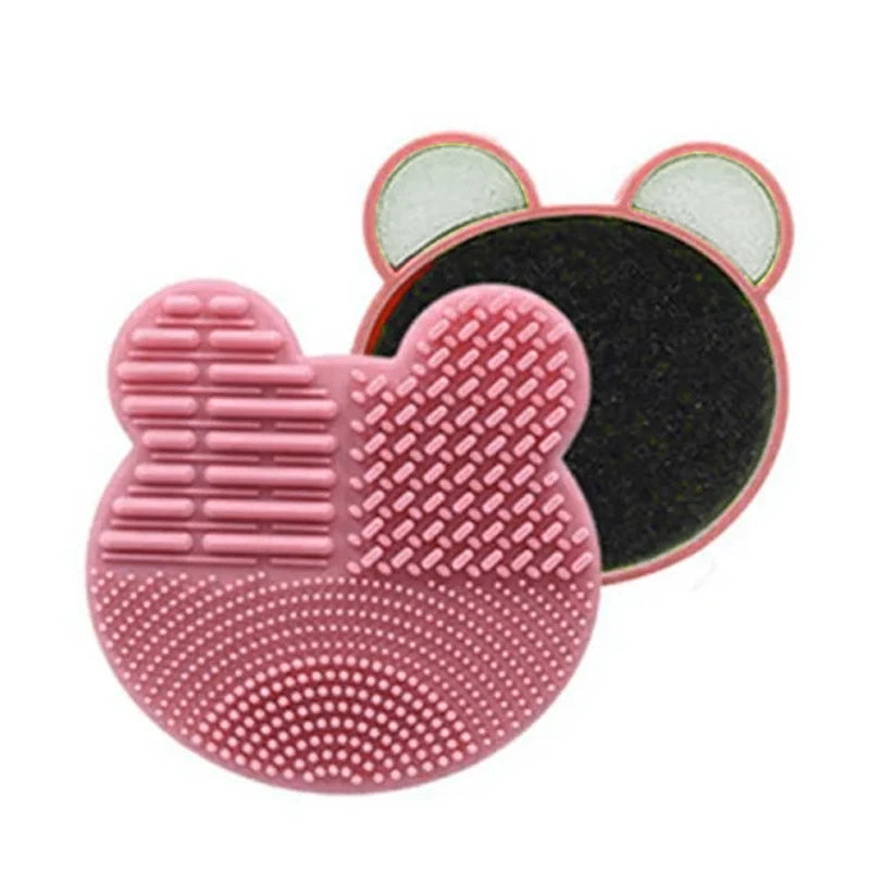 Nova Glam Essentials Foldable Silicone Cleaning Mat – Textured Surface for Brush & Sponge Cleaning