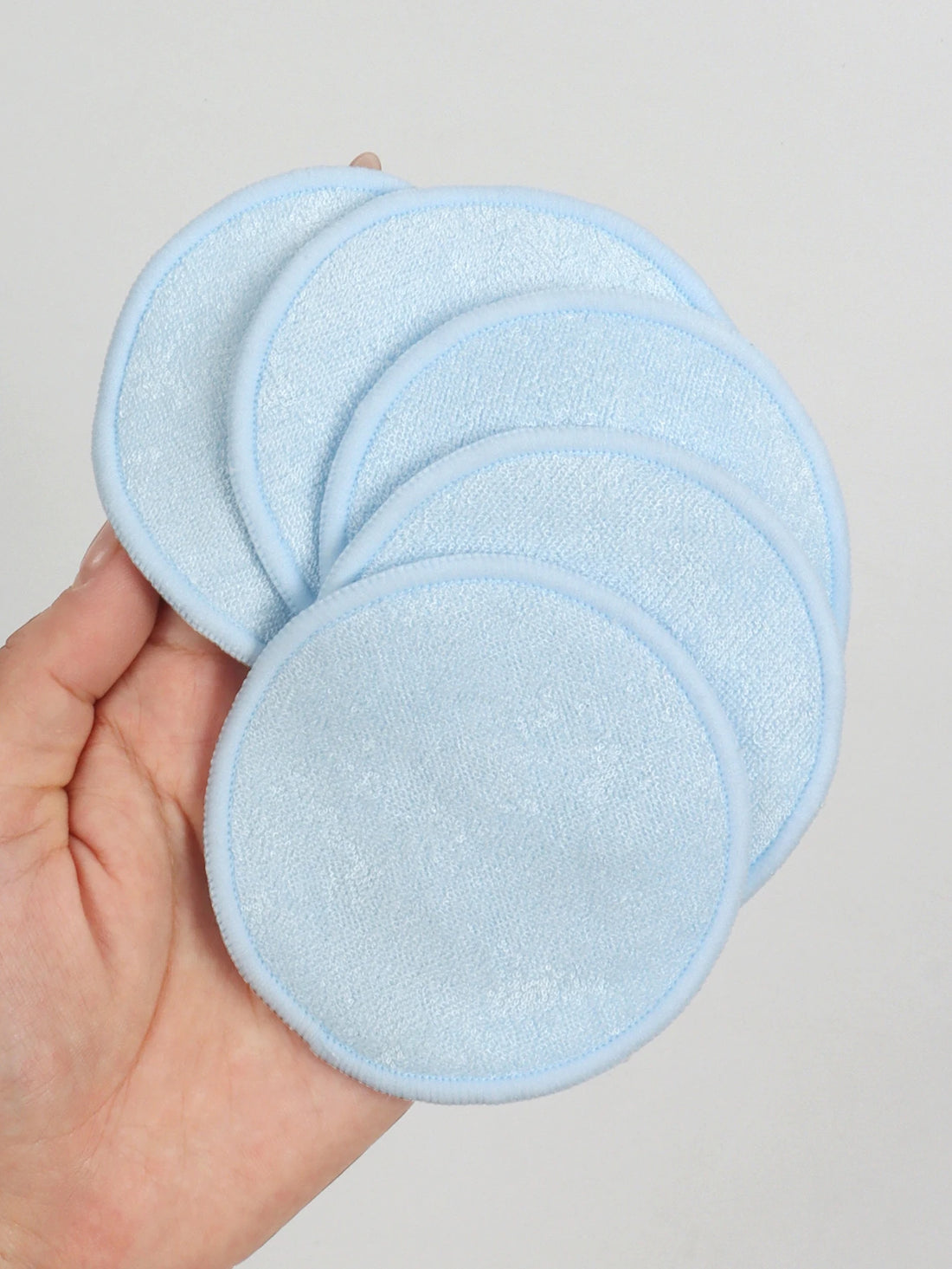 Nova Glam Essentials Reusable Makeup Remover Pads – Eco-Friendly Washable Cleansing Puffs