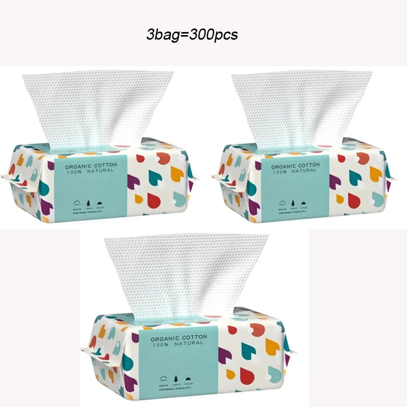 Nova Glam Essentials pearl-textured cotton towel removing foundation from sensitive skin