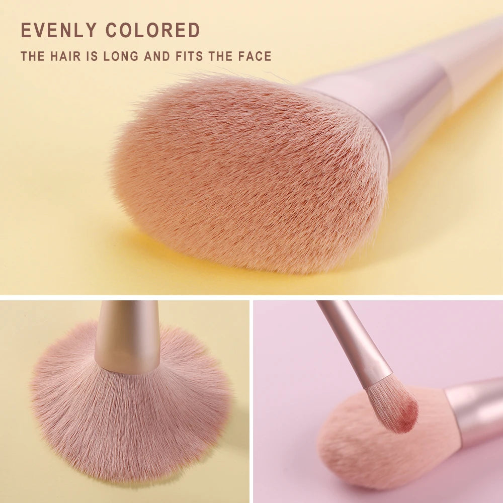 Hypoallergenic Synthetic Bristles – Gentle Blending for Sensitive Skin