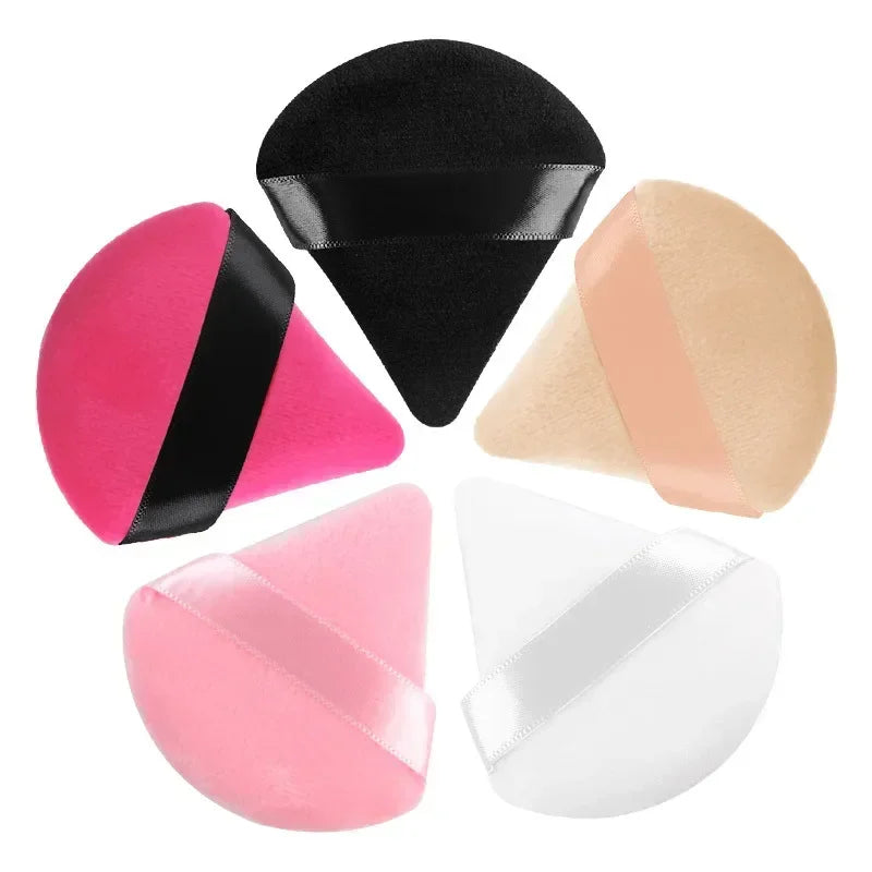 Nova Glam Essentials 15-Piece Cosmetic Puff Set – Korean Beauty Sponges & Powder Puffs