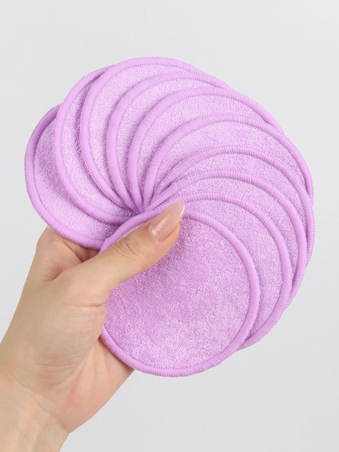 Nova Glam Essentials Reusable Makeup Remover Pads – Eco-Friendly Washable Cleansing Puffs
