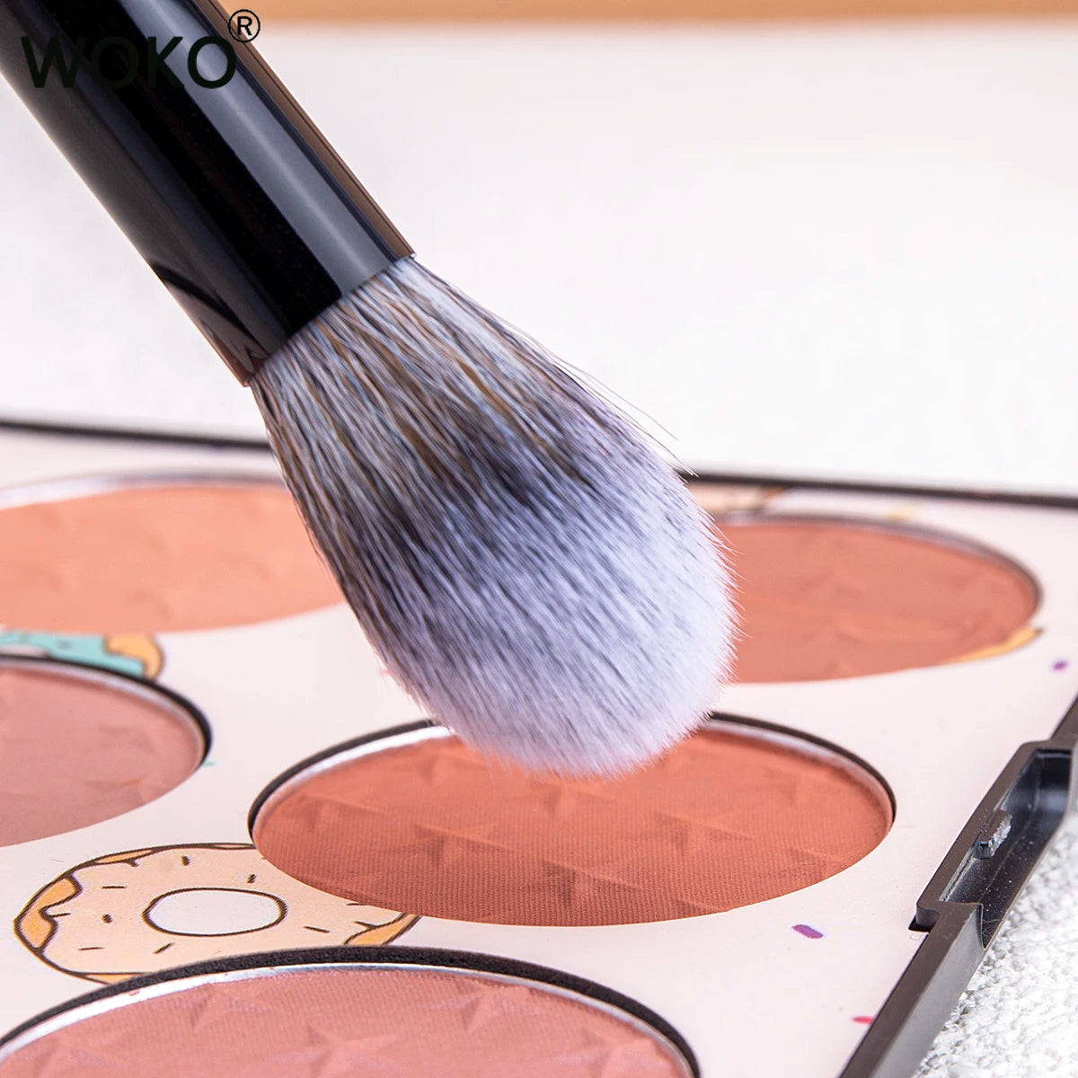 Nova Glam Essentials Tapered Contour Brush – Synthetic Bristles for Precision Sculpting