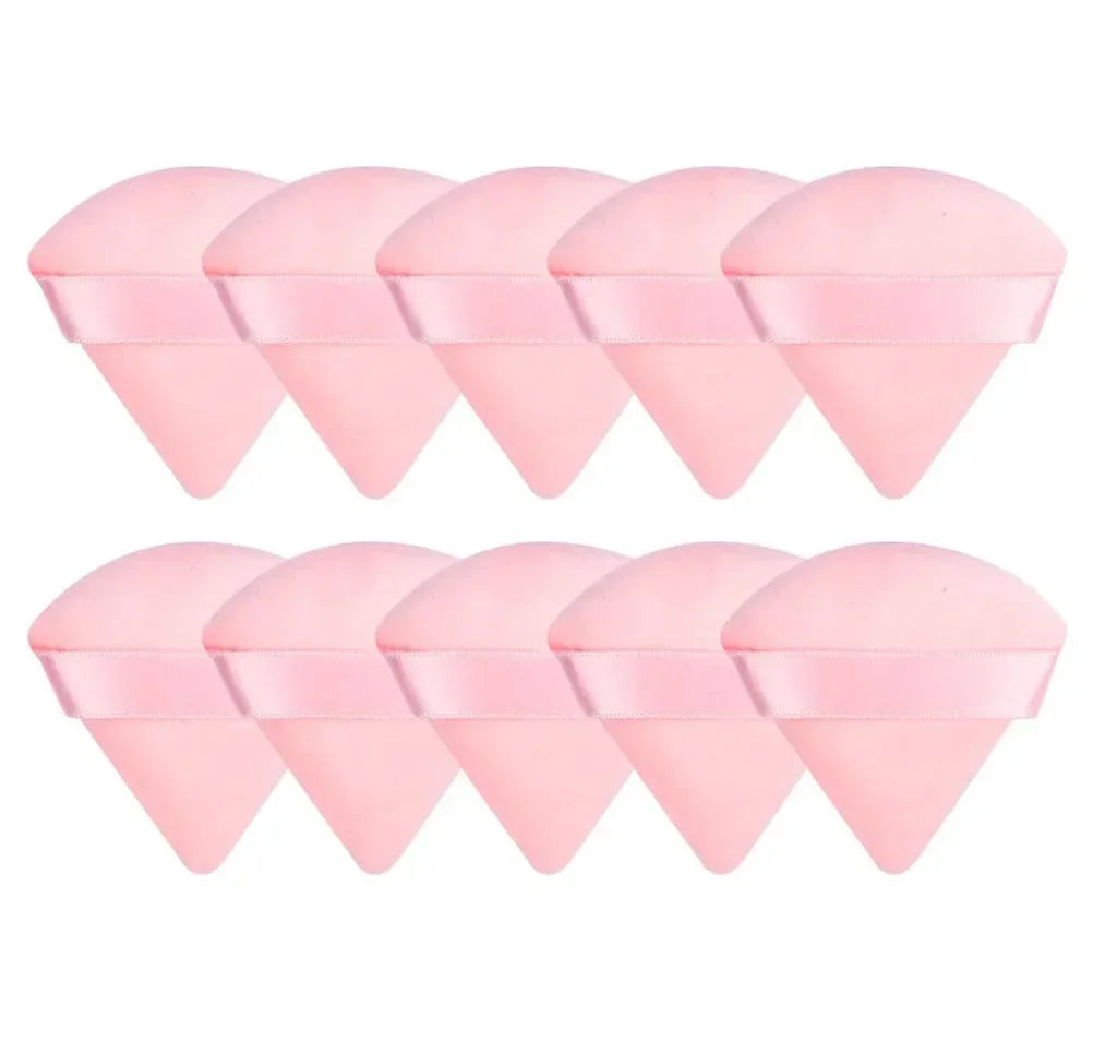 Nova Glam Essentials 15-Piece Cosmetic Puff Set – Korean Beauty Sponges & Powder Puffs