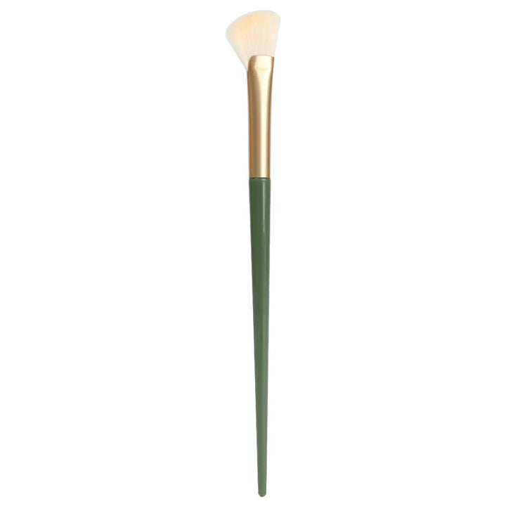 Nova Glam Essentials Flat Angled Nose Contour Brush – Sickle Curve Design for Precision Sculpting