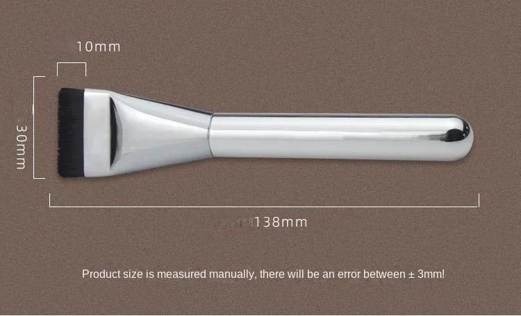 Nova Glam Essentials Ultra Thin Contour Brush – Precise Foundation & Cream Blending Tool