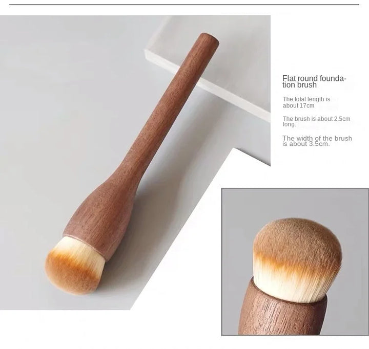 Handcrafted Walnut Wood Handle – Natural, Paint-Free Design
