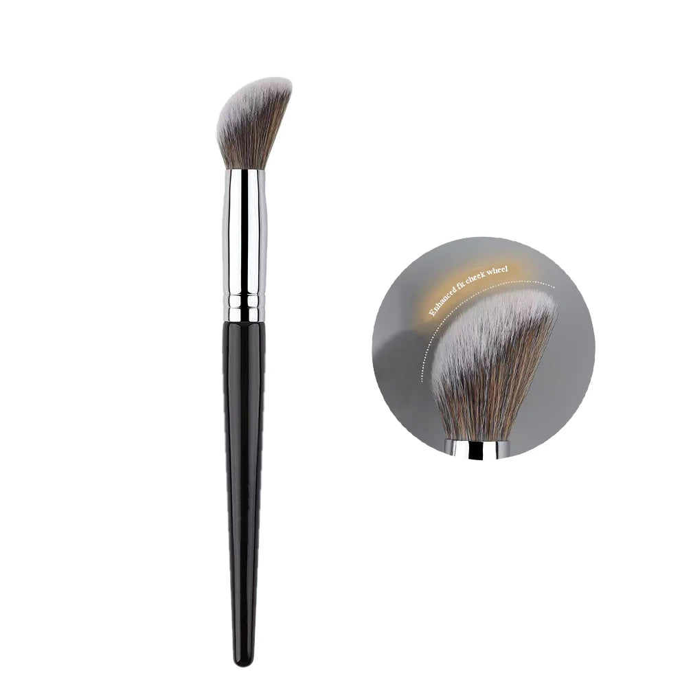 Nova Glam Essentials Cream Blush Brush – Stippling Bristles for Fingertip-Like Blending