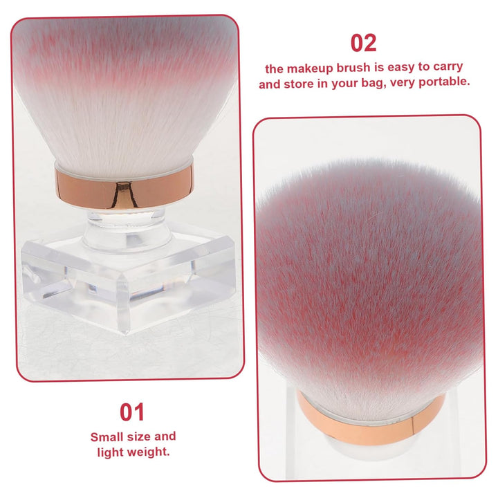 Blush Brush for Women Small Precision Face Powder Brush Versatile Makeup Tool for Highlighter Blush Nose Shadow Lightweight Portable Design Easy to Clean Craftsmanship