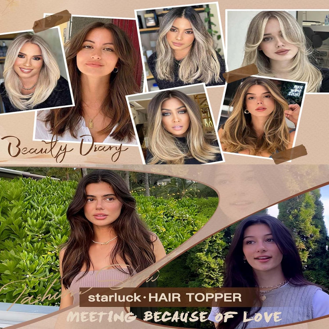 Clip in Hair Pieces for Women Hair Toppers for Women Real Human Hair Hair Toppers Bangs Hair Clip Thinning Hair(18Inch)