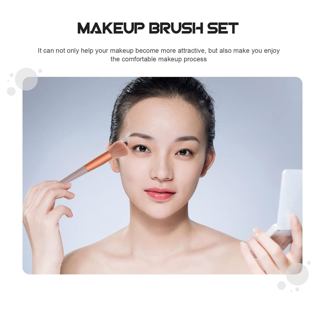 Comprehensive Beauty Makeup Brush Set 13 Pieces Set Storage Bag for Foundation Eye Shadow Blusher Loose Powder Highlighter Great for Makeup Lovers