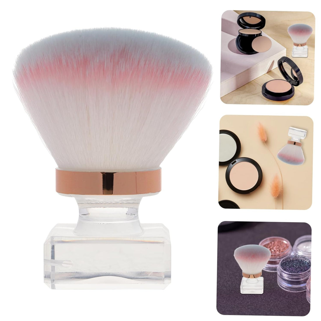 Blush Brush for Women Small Precision Face Powder Brush Versatile Makeup Tool for Highlighter Blush Nose Shadow Lightweight Portable Design Easy to Clean Craftsmanship