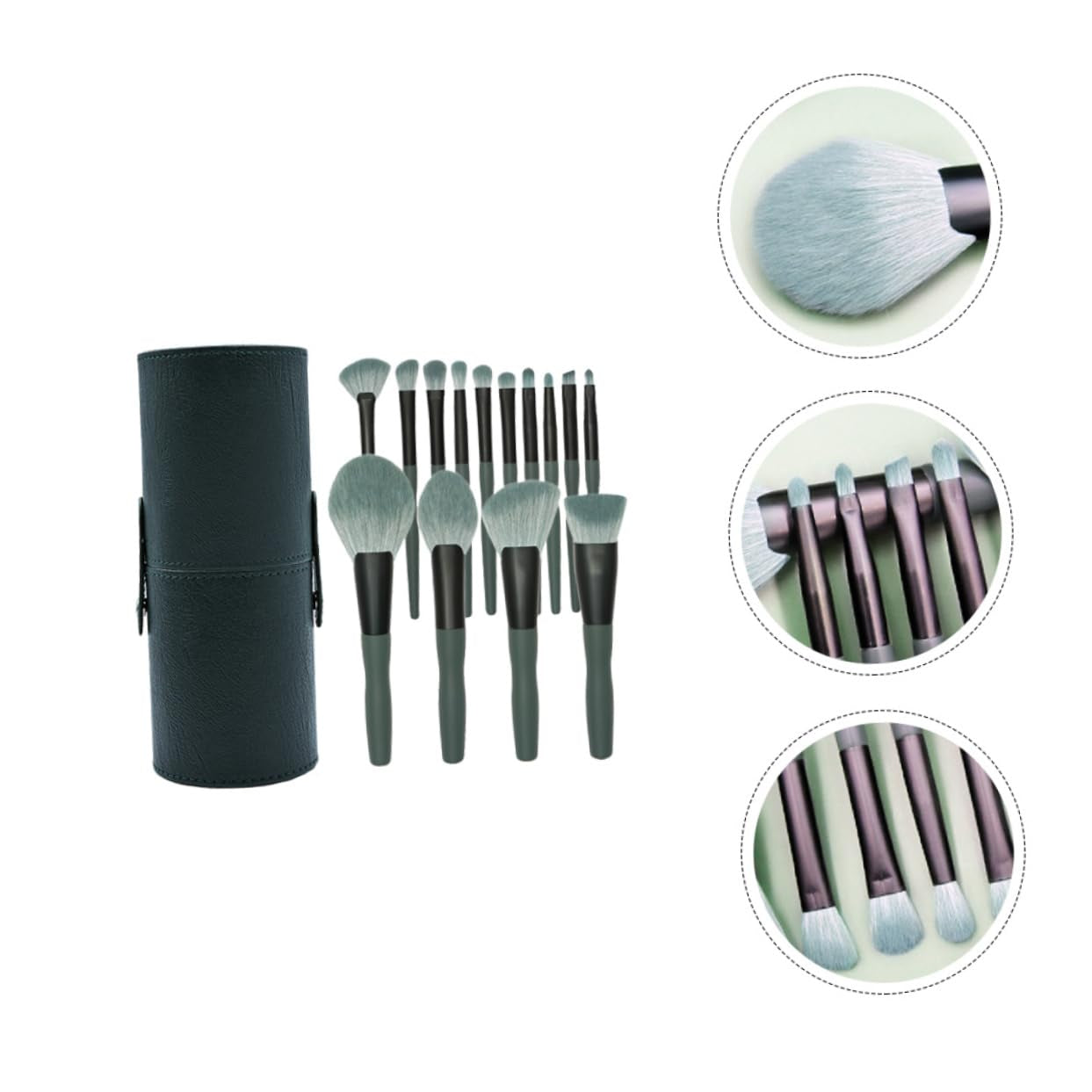 14-Piece Professional Makeup Brush Set for Contouring, Blending, Shading, and Highlighting