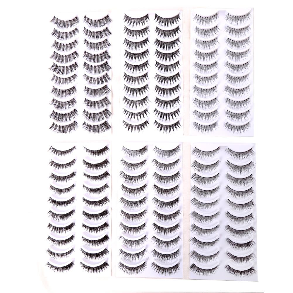 Amazing Beautiful Artificial Eyelashes MakeupTools Synthetic Eyelashes